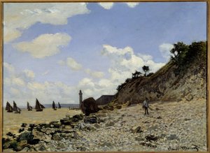 Küste in Honfleur von Claude Monet