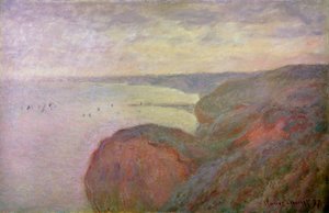 Steile Klippen bei Dieppe, 1897