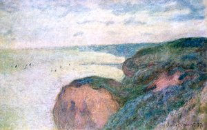 Steile Klippen bei Dieppe, 1897