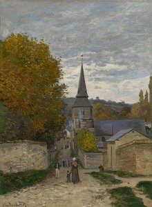 Straße in Sainte-Adresse. 1867