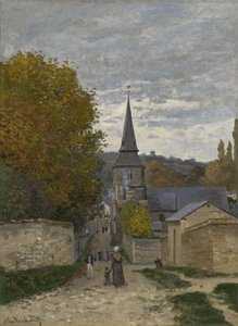 Straße in Sainte-Adresse, 1867
