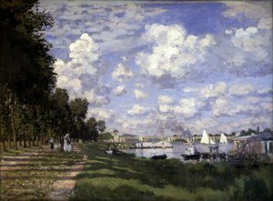 Das Becken von Argenteuil - von Claude Monet von Claude Monet