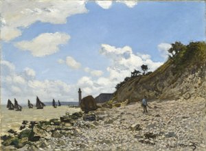 Der Strand von Honfleur, 1864-1866