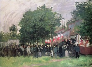 Der vierzehnte Juli von Claude Monet