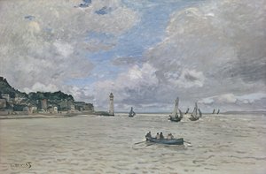 Der Leuchtturm des Hospizes (Honfleur), 1864 von Claude Monet