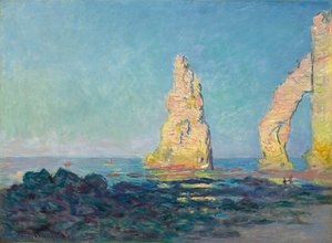 Die Nadelklippe bei Étretat, Ebbe