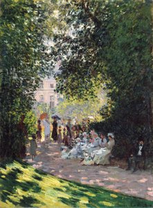Der Parc Monceau von Claude Monet