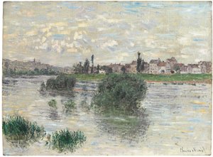 Die Seine bei Lavacourt, 1879