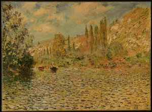 Die Seine bei Vetheuil