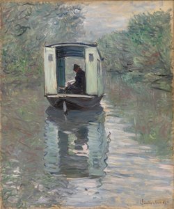 Das Atelierboot von Claude Monet