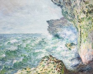 Das Meer bei Fécamp von Claude Monet