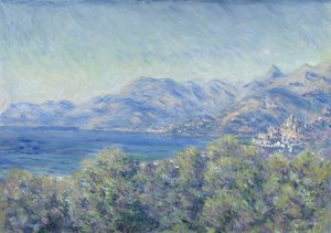Blick auf Ventimiglia