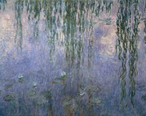 Seerosen, von Claude Monet (Detail)
