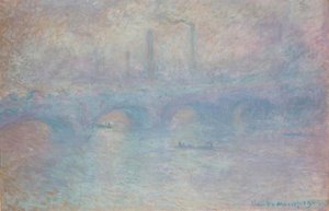 Waterloo Bridge. Nebeleffekt