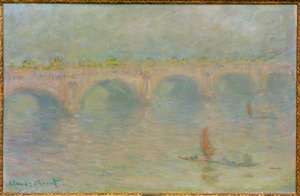 Waterloo Bridge, Sonneffekt von Claude Monet