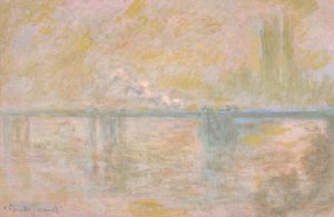 Charing-Cross-Brücke, London von Claude Monet