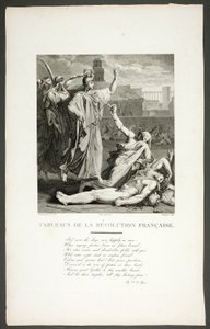 Frontispiz zur Serie Tableaux de la révolution française