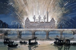 Feuerwerk, ca. 1840-1850