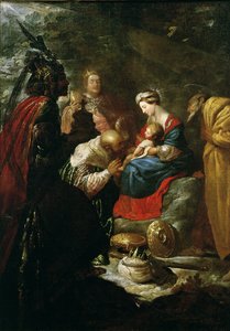 Die Anbetung der Könige, ca. 1619
