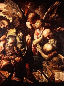 Der Tod des Heiligen Antonius von Claude Vignon