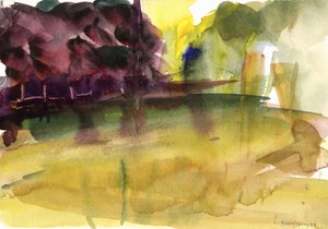 Park in der Normandie, 1992