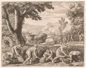 Die Ernte, Platte 8 aus Pastorales