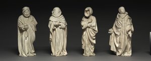Trauernde vom Grab von Philipp dem Kühnen, Herzog von Burgund, 1404-10 von Claus de Werve