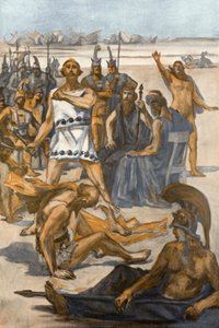 Illustration zur Ilias von Homer von Clement Goutier