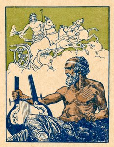 Illustration für die Ilias von Homer