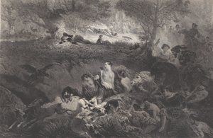 Träume von der Jagd, 1858