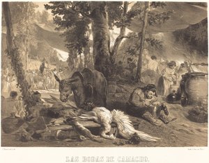Die Hochzeit des Camacho von Célestin Nanteuil