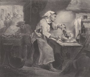 Die Töchter des Teufels, ca. 1848-62 von Célestin Nanteuil
