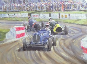 Das erste Rennen beim Goodwood Revival, 1998