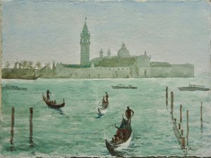 S.M.Maggiore, Sonniger Wintermorgen, 2020