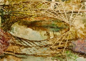 Der Eisvogel-Brücke, Herbstfarben, 2021