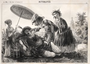 Actualités: --Sagen Sie mal! Sagen Sie mal! Himmlischer Kaiser.... von Clémente Pruche