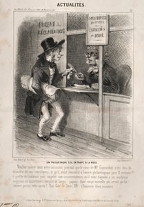 Aktualitäten: Ein Philanthrop à la mode, 1841