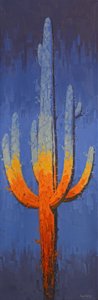 Saguaro Wüsten-Glühen