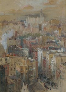 Ansicht von New York City, ca. 1910