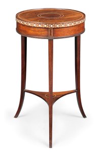 Viktorianischer eingelegter Gelegenheits-Tisch, um 1880