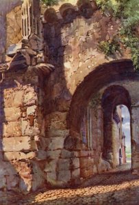 Römische und mittelalterliche Ruinen, Terracina