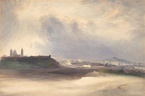 Annäherung an Montevideo, Uruguay, 1832 von Conrad Martens