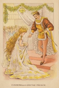Aschenputtel (Farblithographie) von Constance Haslewood