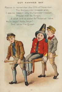 Kinderreim: Guy Fawkes Tag von Constance Haslewood