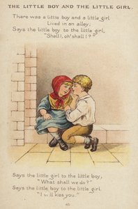 Kinderreim: Der kleine Junge und das kleine Mädchen