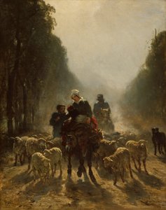 Der Weg zum Markt, 1858-1859