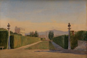 In den Gärten der Villa Albani, Rom
