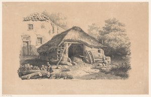 Stall bei Bauernhof Das Landschaft (Serientitel)