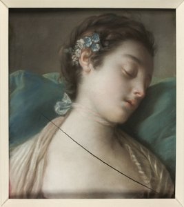 Schlafendes Mädchen
