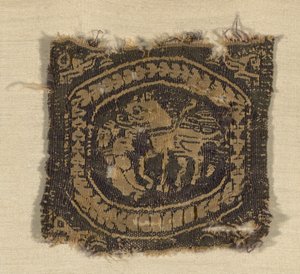 Quadratisches Panel von Coptic